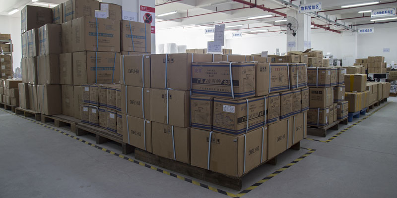 球盟会(中国)激光物料仓一角