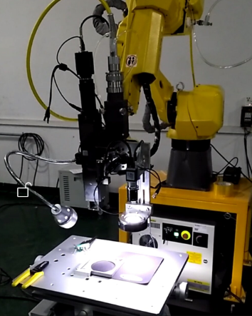 球盟会(中国)激光光纤激光器焊接机配套机械手