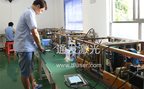 球盟会(中国)激光电源质检现场